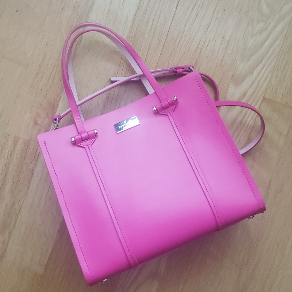 Kate Spade Small Elodie Arbor Hill Hot Pink